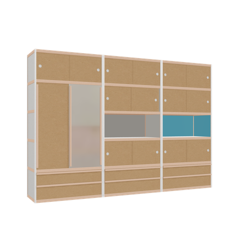 [f165845] Furniture (209x300x52 cm)