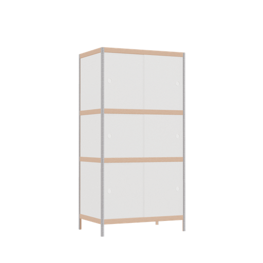 [400534377] Armoire (157x80x52 cm)