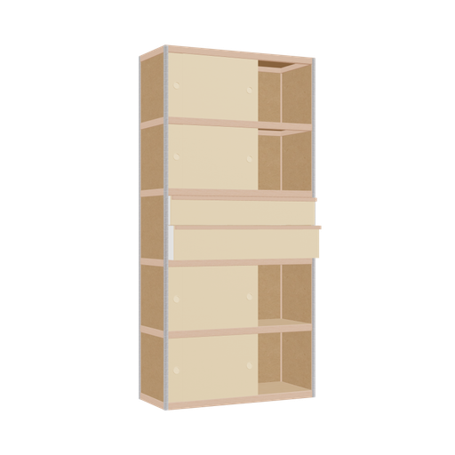 [400534392] Kast (209x100x42 cm)