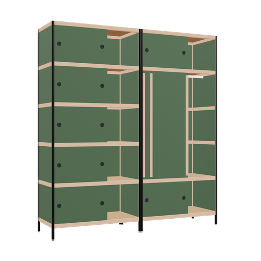 [f165868] Furniture (221x200x52 cm)