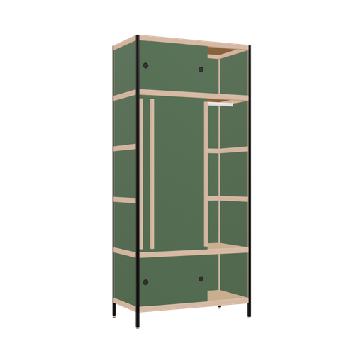 [400534398] Penderie (221x100x52 cm)