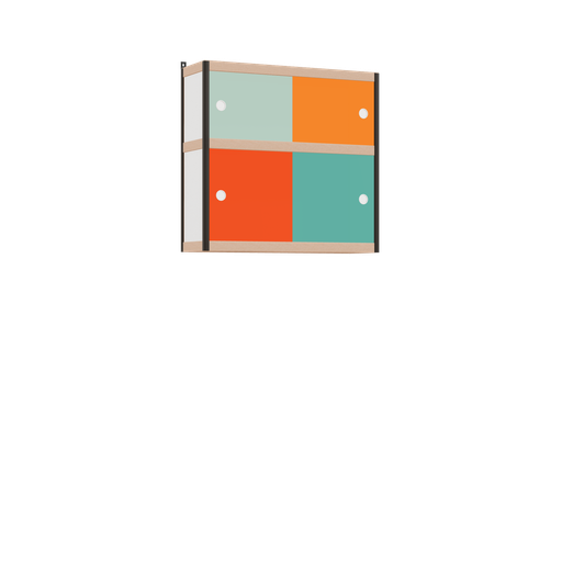 [400534428] Meuble suspendu (76x80x25 cm)