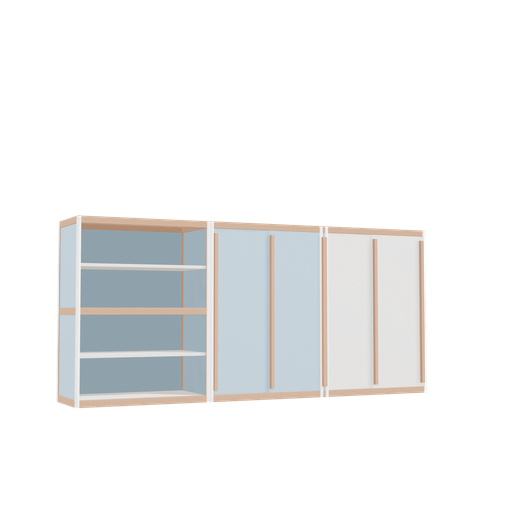 [f165880] Meubles (106x240x42 cm)