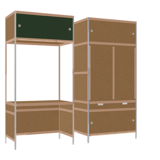 [f165903] Furniture (213x200x62 cm)