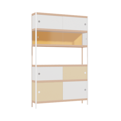 [400534523] Armoire (189x120x25 cm)