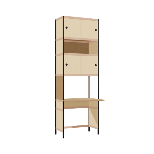 [400534525] Overhangend bureau (237.5x80x63.6 cm)