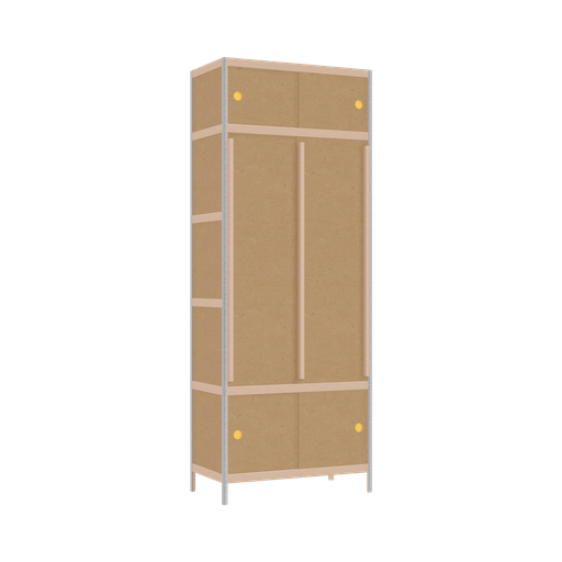 [400534528] Wardrobe (209x80x42 cm)