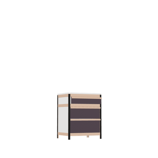 [400534530] Shelf (65.8x52x42 cm)