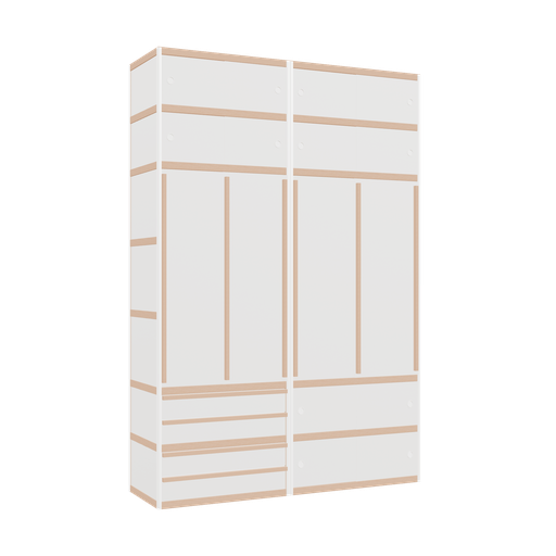 [f165916] Furniture (251x170x52 cm)