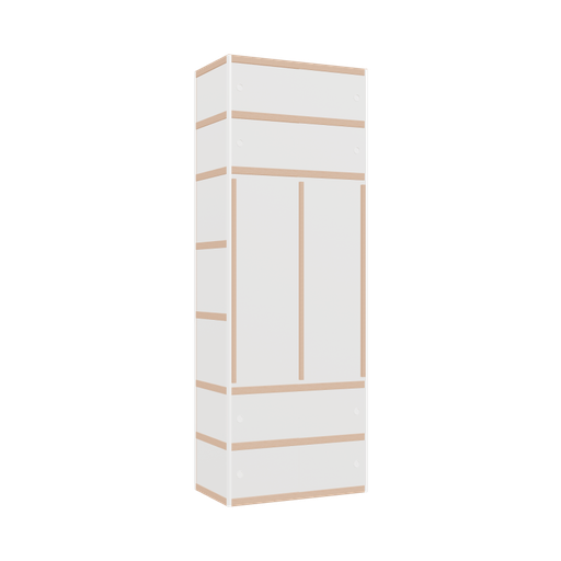 [400534542] Penderie (251x90x52 cm)