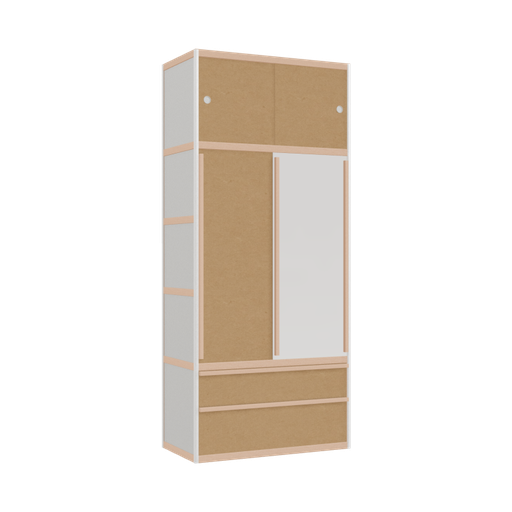 [400534558] Wardrobe (229x100x52 cm)