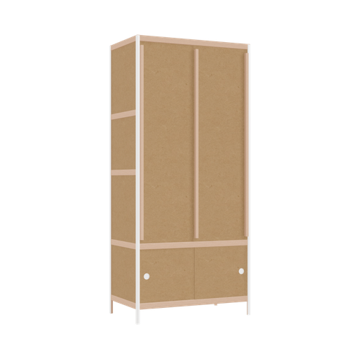 [400534562] Kleerkast (198x90x52 cm)