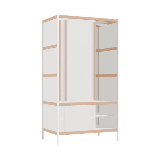 [400534578] Kleerkast (182x100x62 cm)