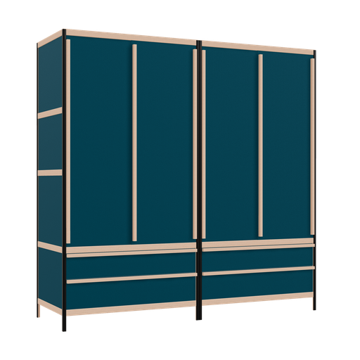 [f165933] Furniture (198x200x62 cm)