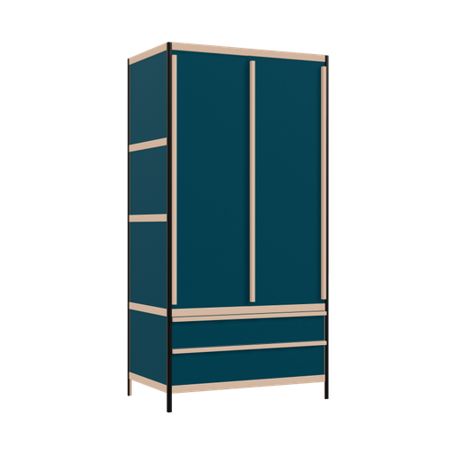 [400534590] Wardrobe (198x100x62 cm)