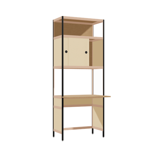 [400534603] Overhangend bureau (206.5x80x63.6 cm)