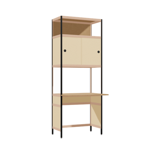 [400534604] Cantilevered desk (206.5x80x63.6 cm)