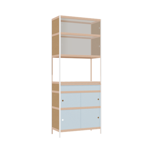 [400534607] Vitrine (226.5x90x42 cm)