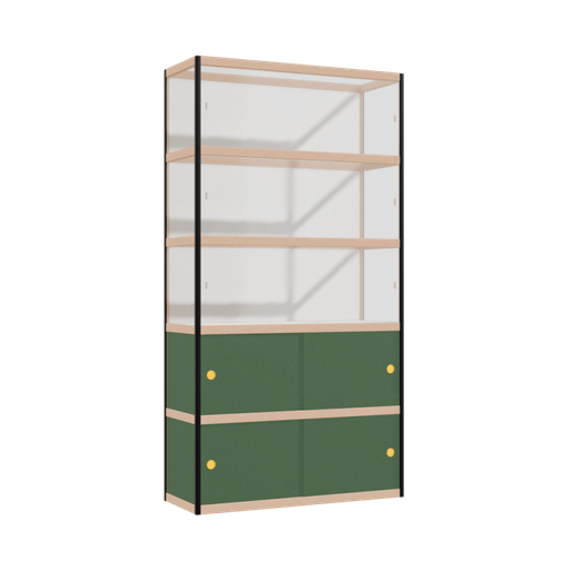 [400534608] Display cabinet (209x110x42 cm)