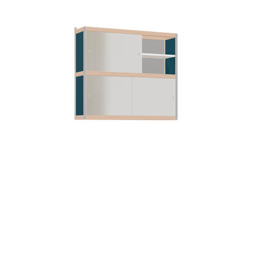 [400534627] Zwevende kast (86x100x25 cm)