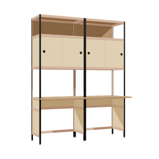 [f165945] Furniture (206.5x160x63.6 cm)