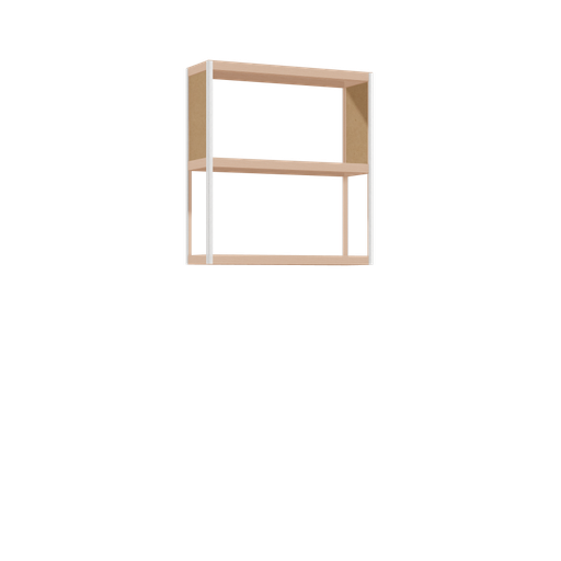 [400534642] Zwevende kast (86x80x25 cm)