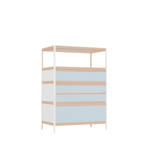 [400534645] Étagère (128x90x52 cm)