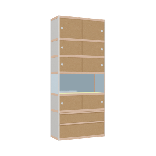 [400534650] Kast (230x100x42 cm)