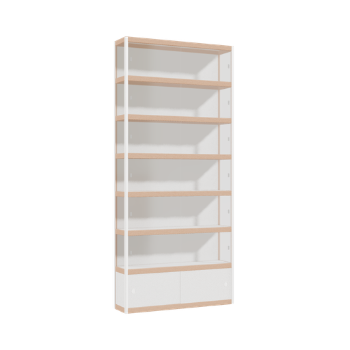 [400534660] Display cabinet (221x100x25 cm)