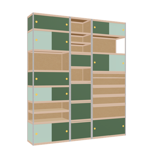 [f165955] Furniture (262x222x42 cm)