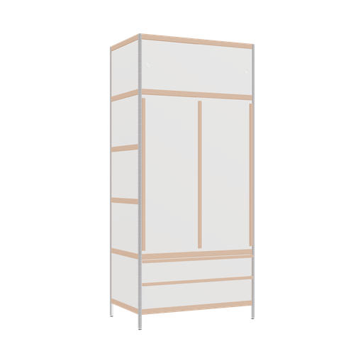 [400474382] Wardrobe (220x100x62 cm)