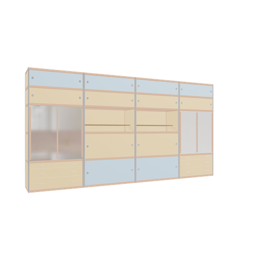 [f165958] Furniture (219x420x52 cm)