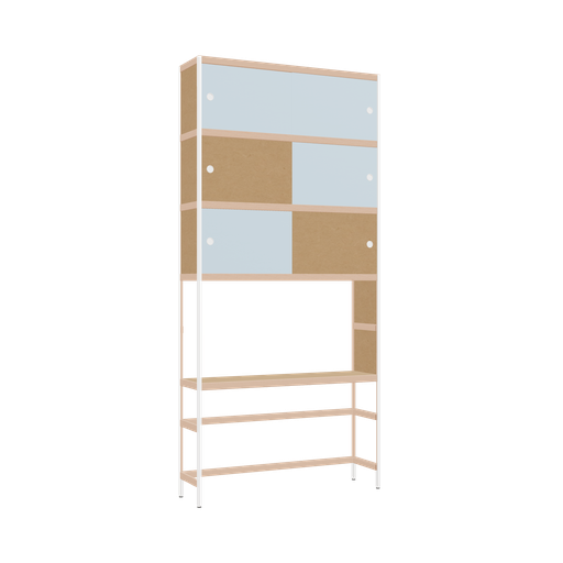 [400534687] Armoire (255x120x32 cm)