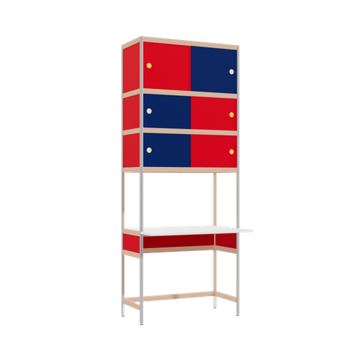 [400534711] Bureau débordant (227.5x90x63.6 cm)