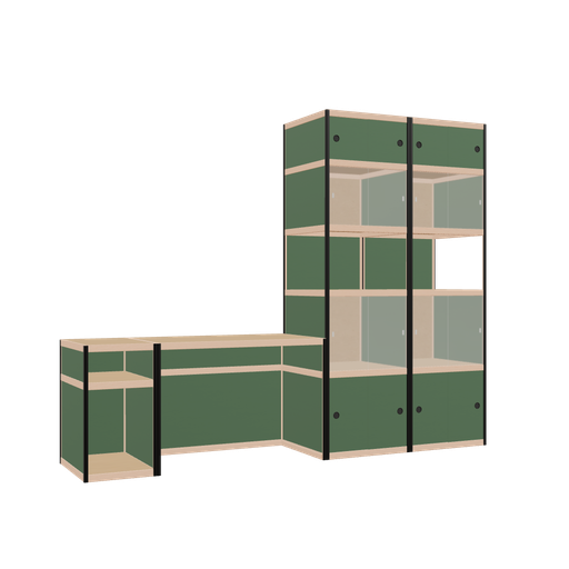 [f165970] Furniture (219x276x62 cm)