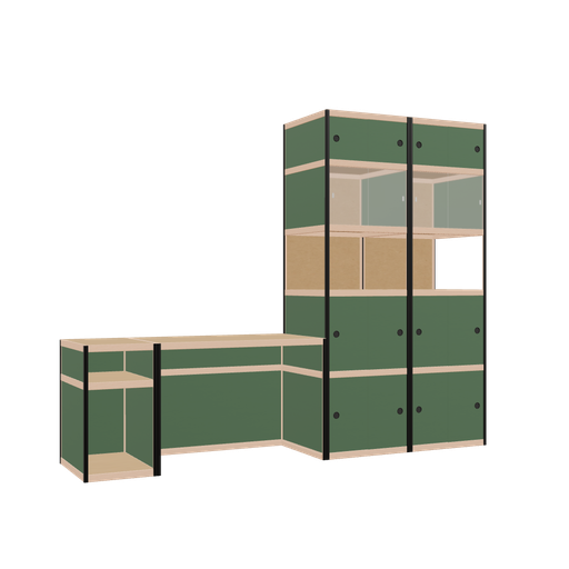 [f165971] Furniture (219x276x62 cm)