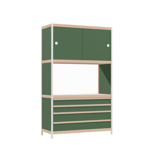 [400534750] Armoire (163x100x42 cm)