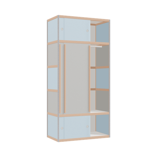 [400534800] Penderie (209x100x52 cm)