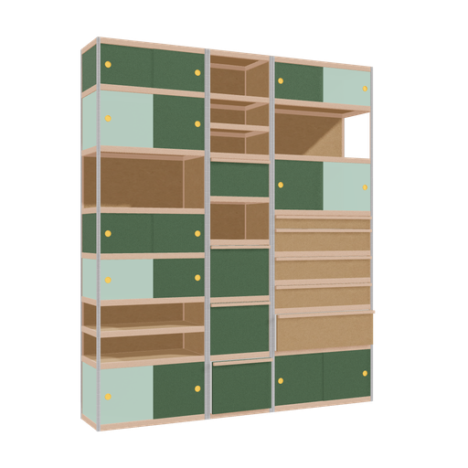 [f165999] Furniture (262x222x42 cm)