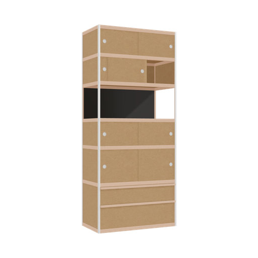 [400534847] Armoire (230x100x52 cm)