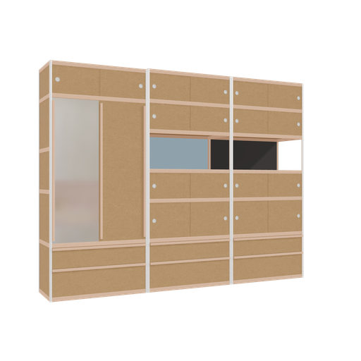 [f166004] Furniture (230x300x52 cm)