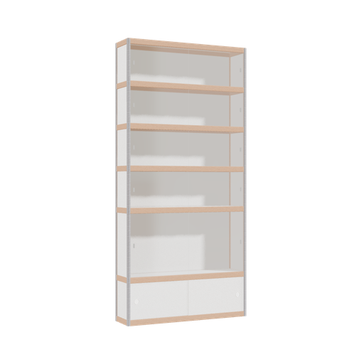 [400534866] Vitrine (210x100x25 cm)