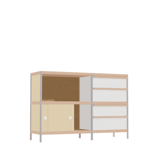 [f166016] Furniture (96x142x42 cm)