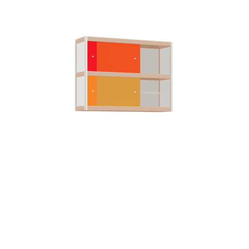 [400534883] Zwevende kast (66x90x25 cm)