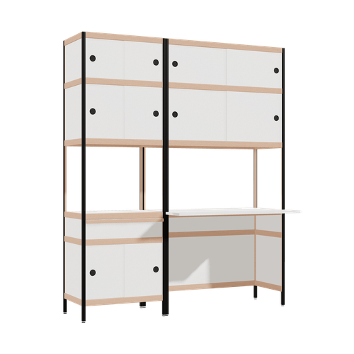 [f166025] Furniture (196.5x162x63.6 cm)