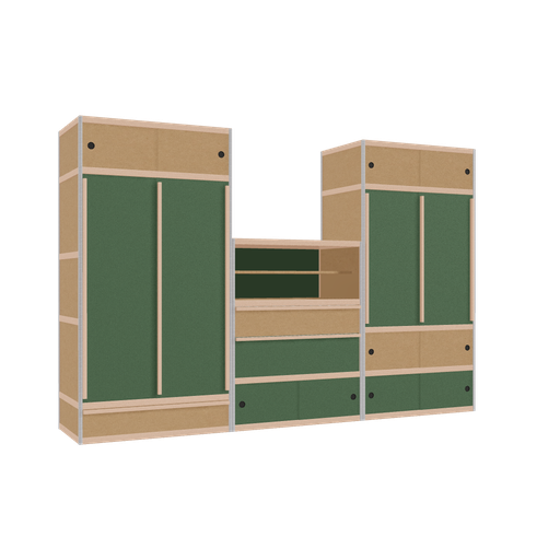 [f166035] Furniture (199x300x62 cm)