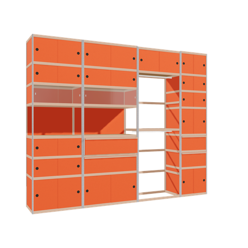 [f166053] Meubles (271x332x52 cm)