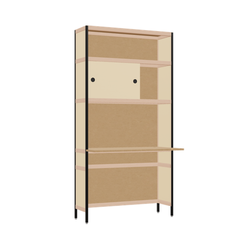 [400534989] Bureau débordant (196.5x100x53.6 cm)