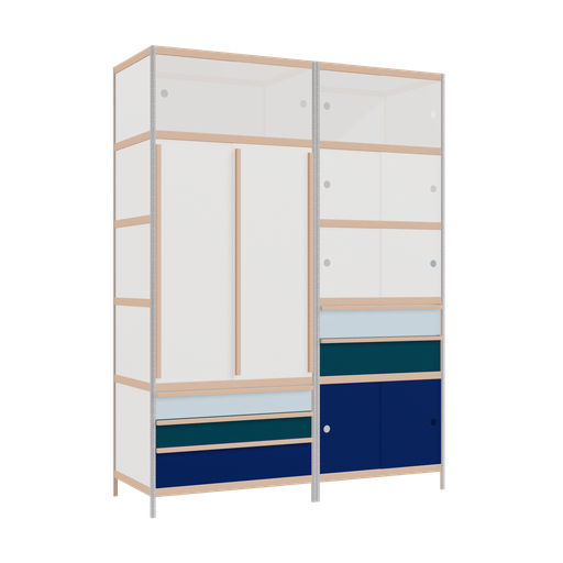 [f166062] Furniture (229x170x62 cm)