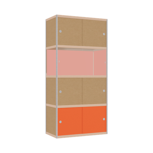 [400535015] Armoire (208x100x52 cm)